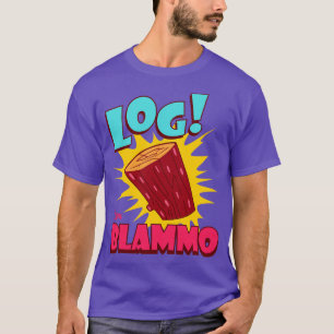 Log uit Blammo T-shirt