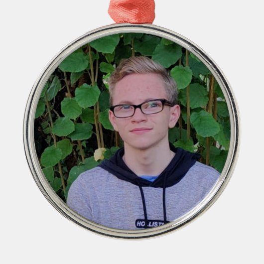 Logan 2020-Ornament Metalen Ornament (Voorkant)