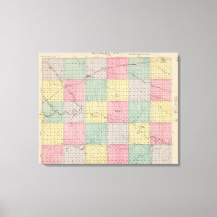 Logan County, Kansas Canvas Afdruk