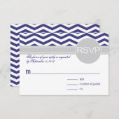 Logan & Derek RSVP | PAPIER BLANC DE BASE gris mar (Devant / Derrière)
