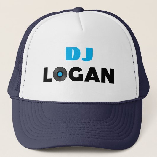 Logan DJ Trucker Hat Pet (Voorkant)