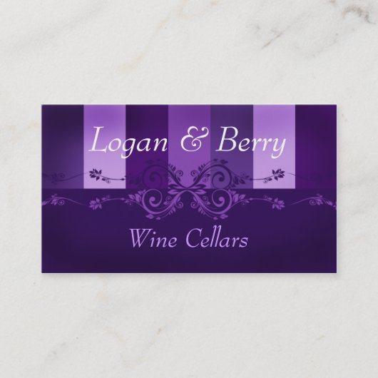 Logan en Berry Visitekaartje (Voorkant)