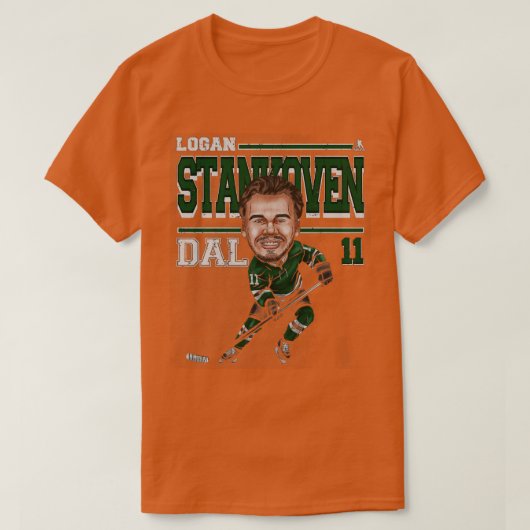 Logan Stankoven Dallas toon TShirt 1 (Design devant)