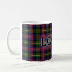 Logan Tartan met Achternaam Koffiemok