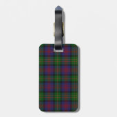 Logan Tartan Plaid Bagagelabel (Achterkant verticaal)