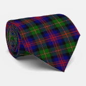 Logan Tartan Pset Stropdas (Opgerold)
