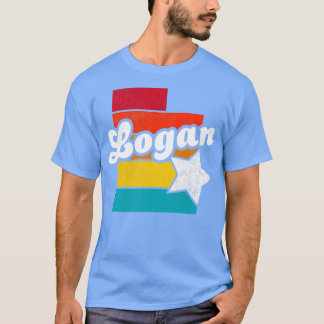 Logan Utah Antieke Gedecoreerde Souvenir 1 T-shirt
