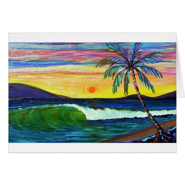 Logans zonsondergang Lahaina (Voorkant Horizontaal)