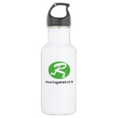 Logarun.com Waterfles (Voorkant)