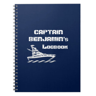 Logboek van de kapitein (aanpasbaar) notitieboek