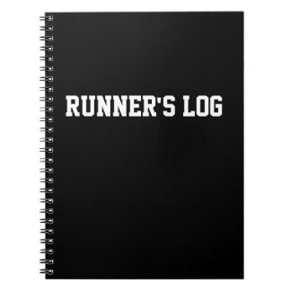 Logboekregistratie van de gebruiker - Zwarte Spira Notitieboek