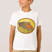 Logboekvrachtwagen T-shirt (Voorkant)