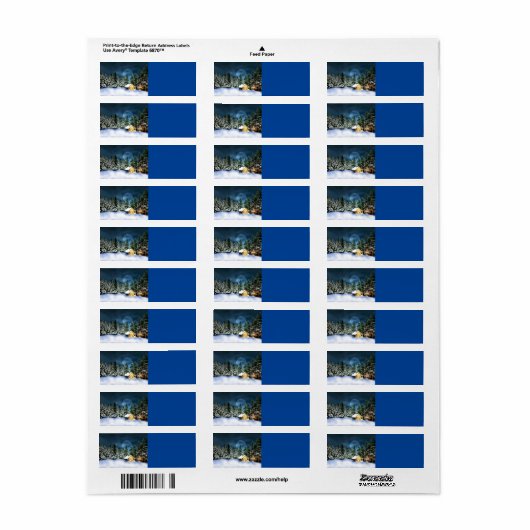 Logcabine Etiket (Full Sheet)