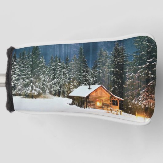 Logcabine Golfheadcover (Voorkant)