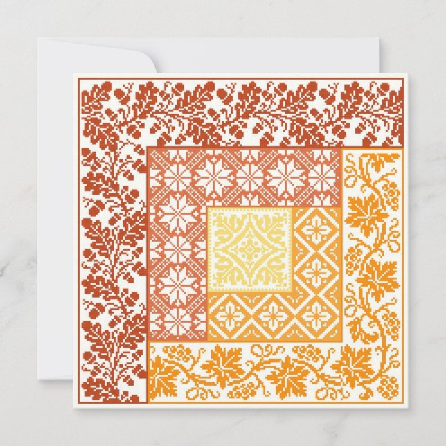 Logcabine herfst (Voorkant)