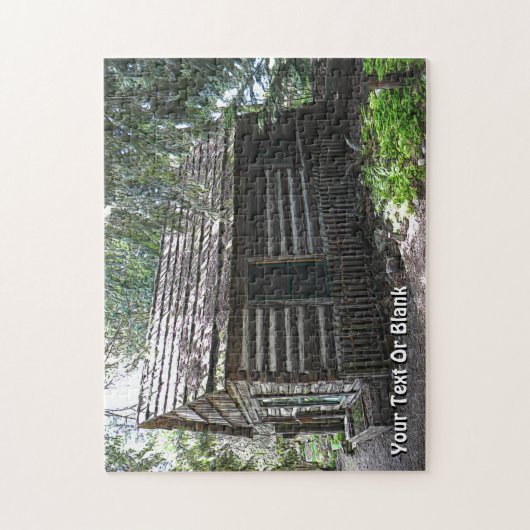 Logcabine Legpuzzel (Verticaal)