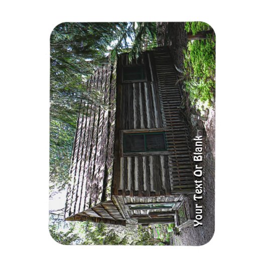 Logcabine Magneet (Verticaal)