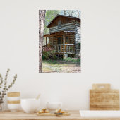 Logcabine Poster (Keuken)