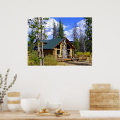 Logcabine Poster (Keuken)