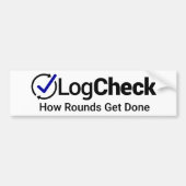 LogCheck Bumpersticker (Voorkant)