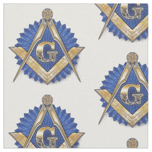 Loge bleue de tissu maçonnique de franc-maçon