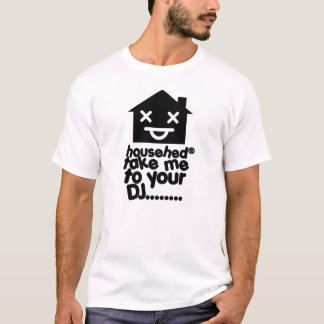logé logez le T-shirt de base de musique