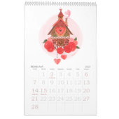 Logements magiques Calendrier illustré (Feb 2027)