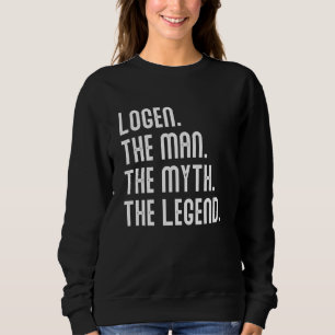 Logen Man Myth Legend Shirt Cadeaus voor Mannen Fu