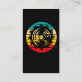 Logger Saw Blade Woodworker Visitekaartje (Voorkant)