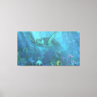 Loggerhead Canvas Afdruk