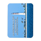 Loggerhead Key Lighthouse, Dry Tortugas Florida Magneet (Verticaal)