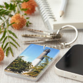 Loggerhead Key Lighthouse, Dry Tortugas Florida Sleutelhanger (Voorkant Rechts)