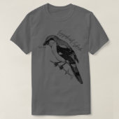 Loggerhead Shrike bird T-shirt (Design voorkant)