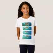 Loggerhead Zee Turtle Study Shirt (Voorkant volledig)