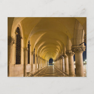 Loggia de la carte postale du Palais des Doges