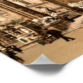 Loggia dei Lanzi Florence Toscany Italië Poster (Hoek)