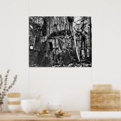 LOGGING CANADA c. 1890 Poster (Keuken)