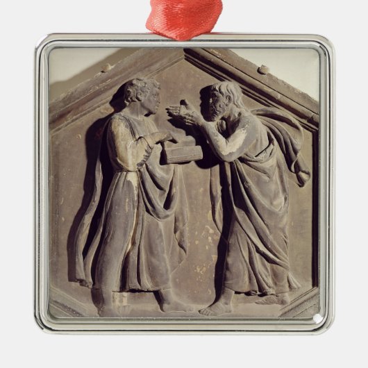 Logica en dialectisch metalen ornament (Voorkant)