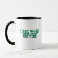 Logica Heerst Suprem | Analytisch Denker Design