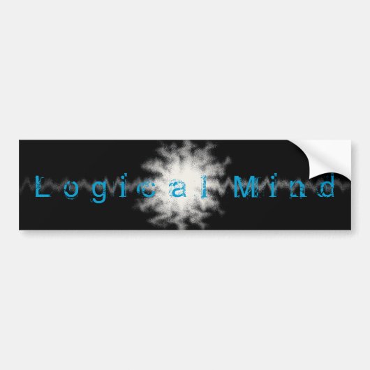 Logical Mind Bumpter Sticker (Voorkant)
