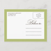 LOGICIEL VERT | REHEARSAL DÎNER INVITATION (Dos)