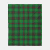 Logie Plaid Fleece Deken (Voorkant)