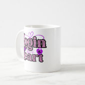 Login naar mijn hart. Valentijnsdag Koffiemok (Voorkant links)