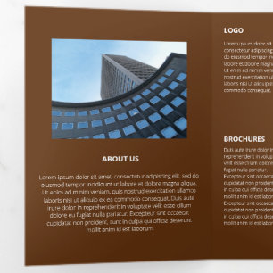 Logische monochromatische geometrische retroflecto drieluik kaart