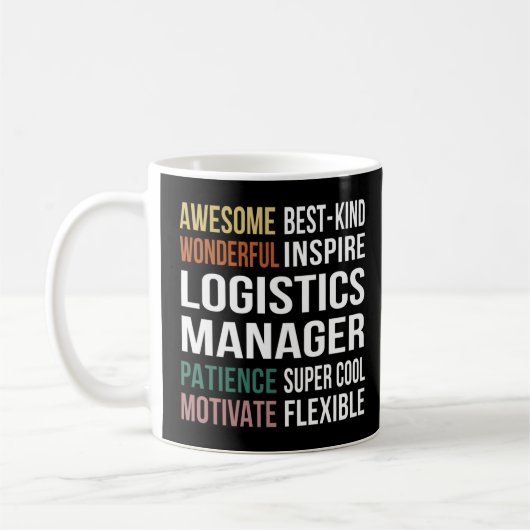 Logistics Manager-waardering Koffiemok (Links)