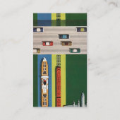 Logistics Transportation Move Goods Visitekaartje (Achterkant)