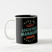 Logistiek Manager Tweekleurige Koffiemok (Links)