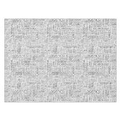 LOGISTIEK patroon met woorden Tafelkleed (Voorkant (Horizontaal))