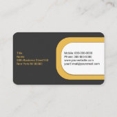 Logistiek Visitekaartje (Achterkant)