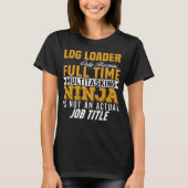 Loglader T-shirt (Voorkant)